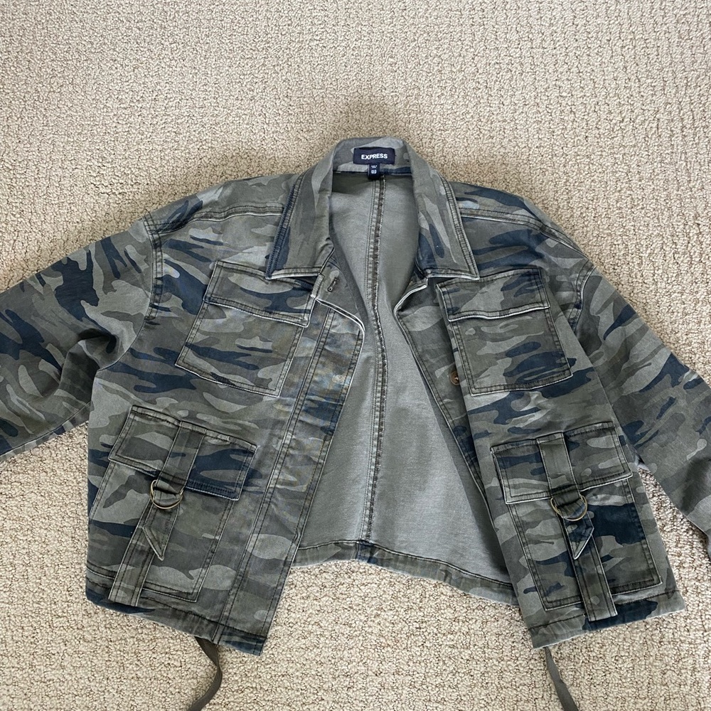 camo jean jacket